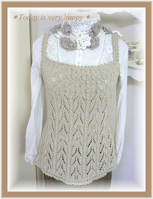 p.11 Openwork Knit Tunic