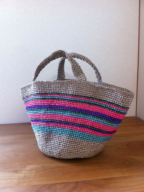#X Bucket type bag