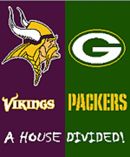Ravelry Inspired by House Divided Vikings vs Packers pattern by