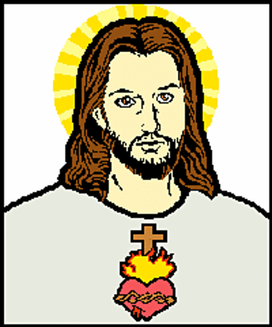 Jesus with Sacred Heart