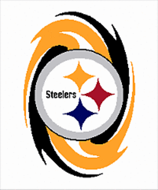 Inspired by Pittsburgh Steelers Swirls