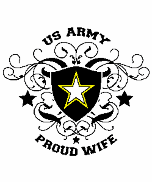Inspired by US Army Proud Wife