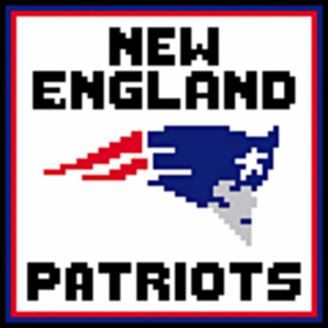 New England Patriots Pillow / Latch Hook