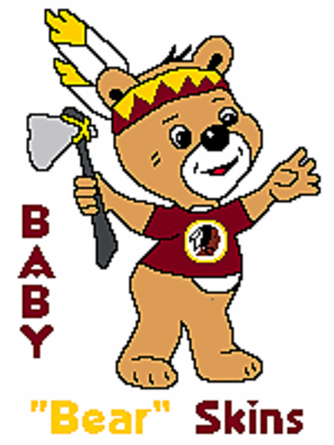 Baby Redskins Bear