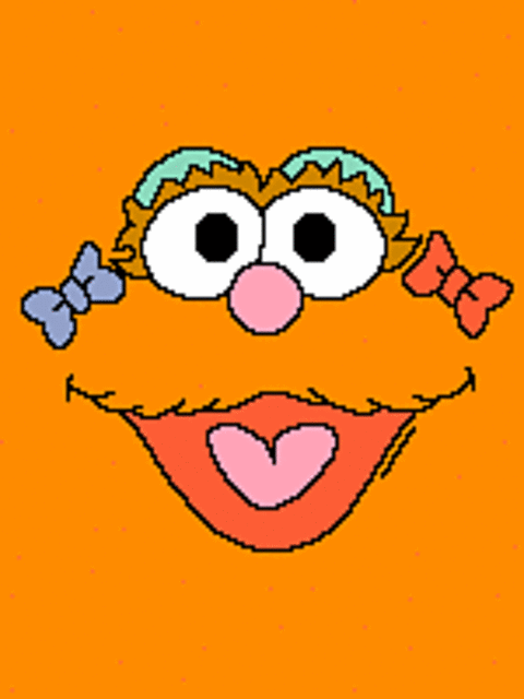 Zoe Fun Face Throw & Pillow Set