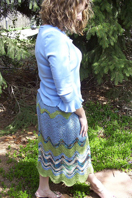 Feathers and Fans Skirt
