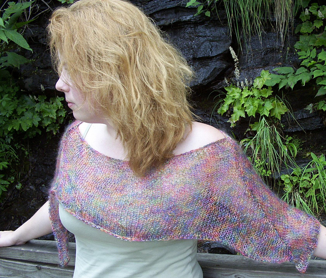 Falling Water Poncho