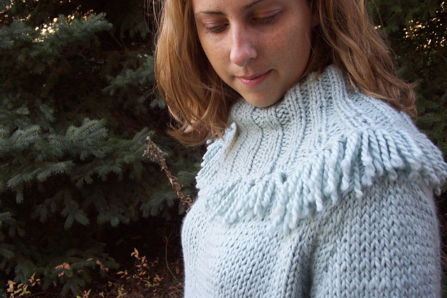Tara's cowl Neck Sweater