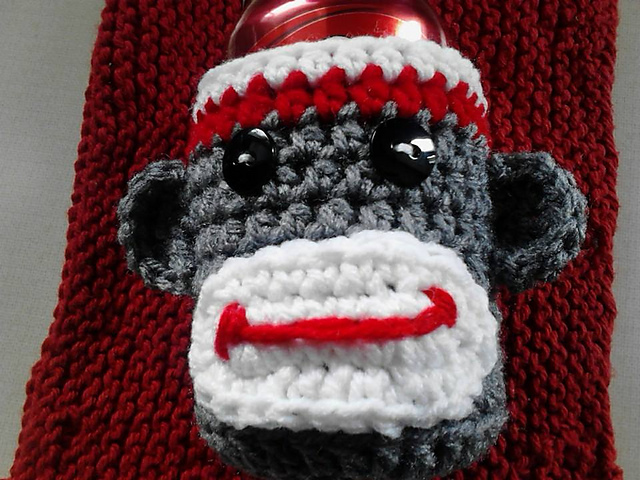 Monkey Drink Cozy