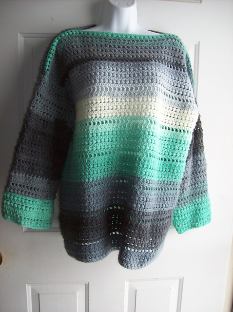Genie Bead Stitch Sweater