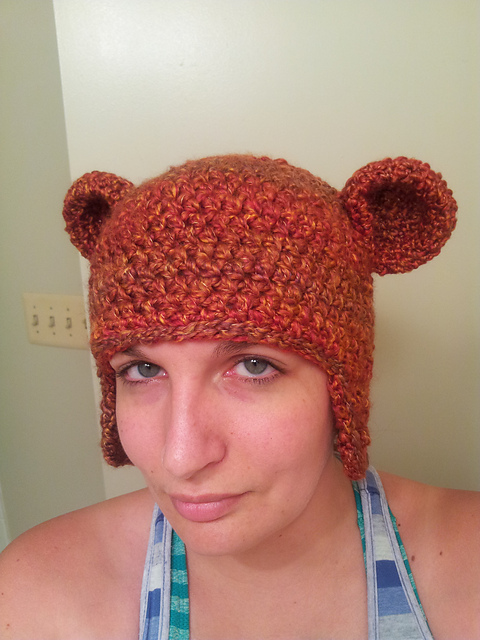 Adult Laplander Hat with Teddy Bear Ears