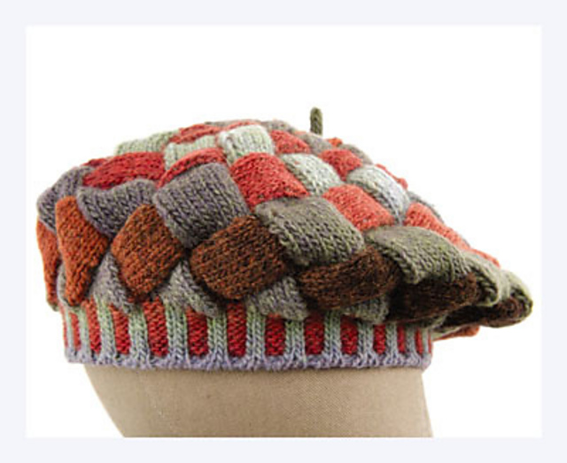 How to Knit an Entrelac Tam