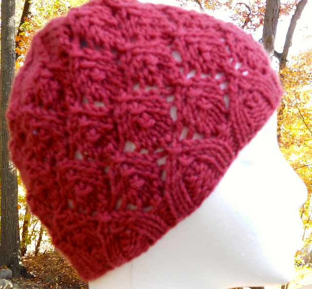 Easy Leaf Lace Hat