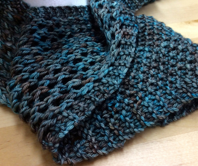 Posh Tosh Mesh and Seed Cowl