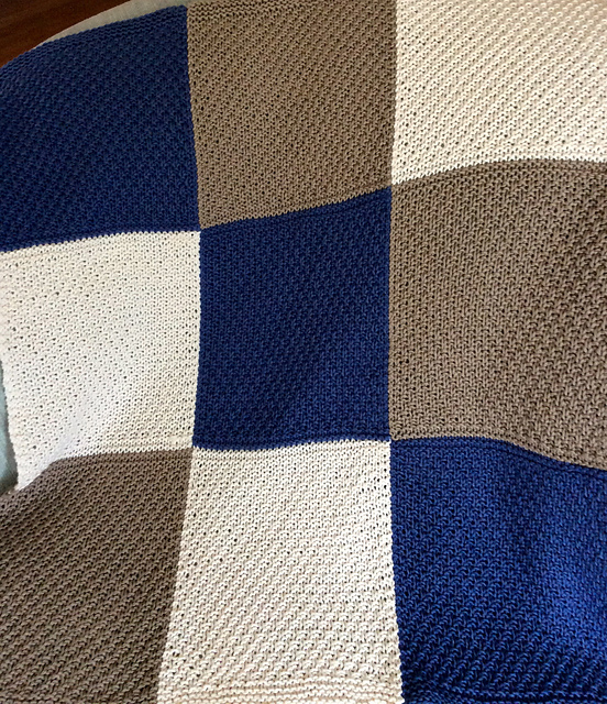Modern Patchwork Baby Blanket