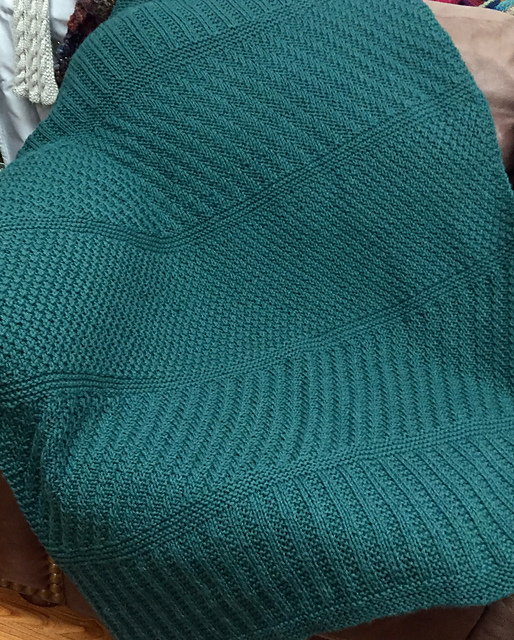 Michelle's Textured Panels Blanket