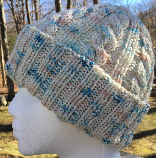 Easy Cabled Hat