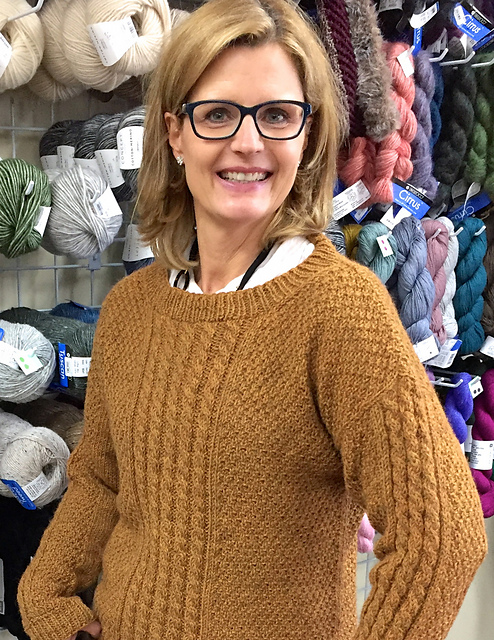 Easy Aran Adult Pullover