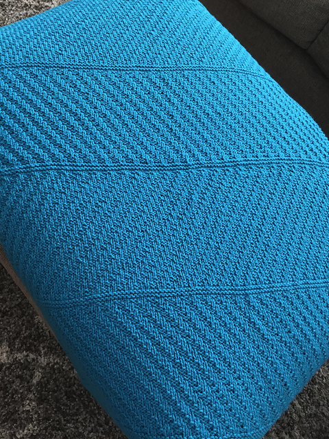 Zig Zag Light Baby Blanket