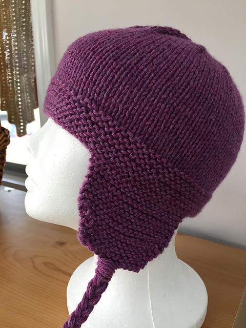 Ravelry: Easy Earflap Hat pattern by Michelle Kupfer