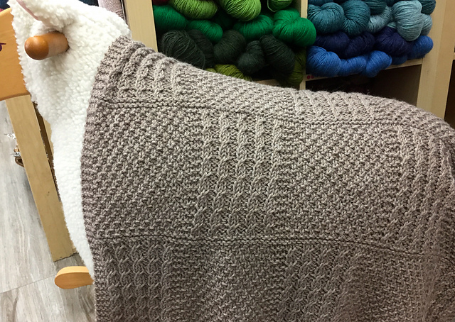 Caribble and Moss Blanket