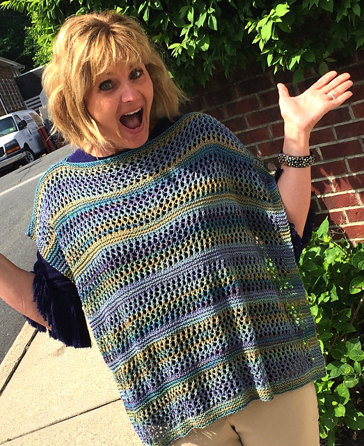 Medina Lace Poncho
