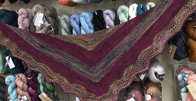 Down The Shore Shawl