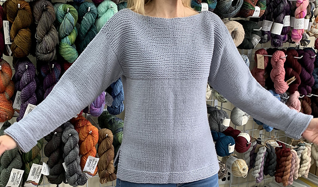 Ravelry: Cozy Boatneck Pullover pattern by Michelle Kupfer