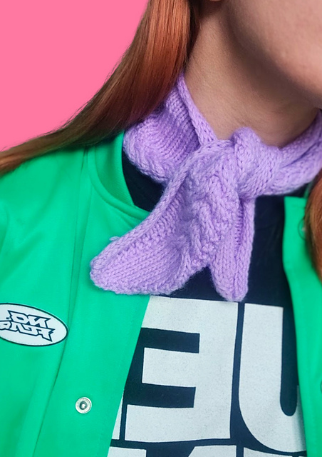 En skum scarf