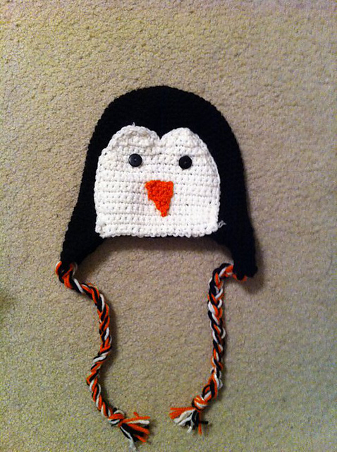 Penguin Hat Photo Prop