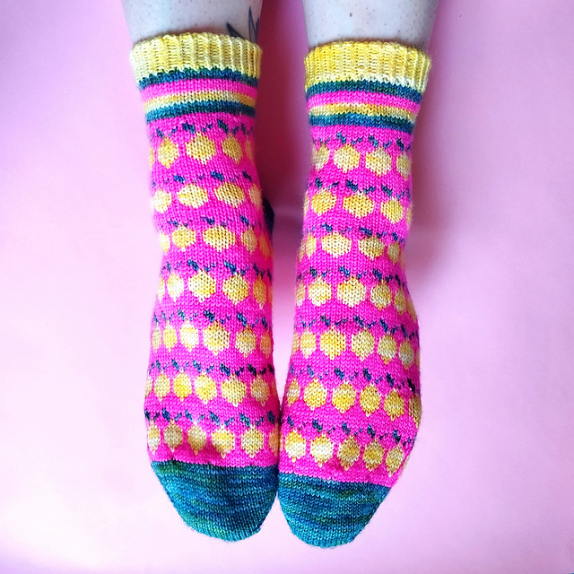 Chaussettes p'tits citrons