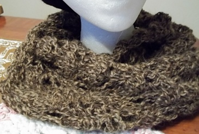 Sea Wave Cowl Scarf/Shawl