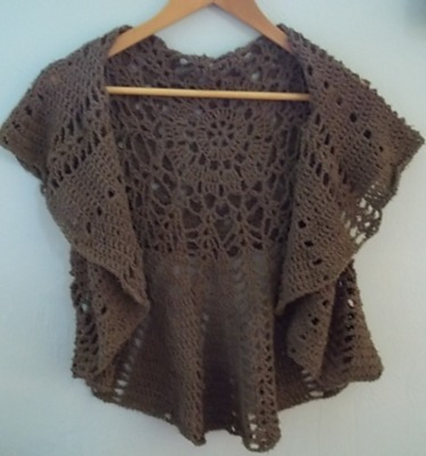 Lacy Spiral Vest