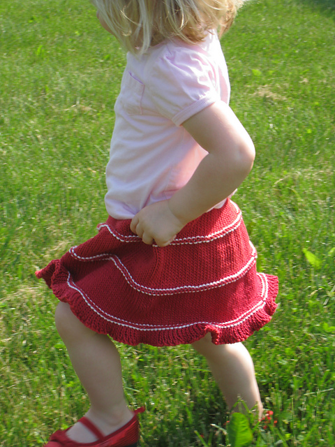 Merrily We Knit A'Round Skirt