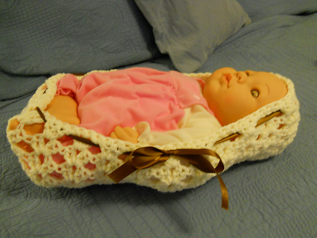 Lacy Baby Cocoon