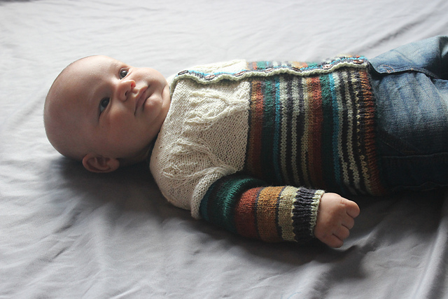 Antlers Baby Sweater