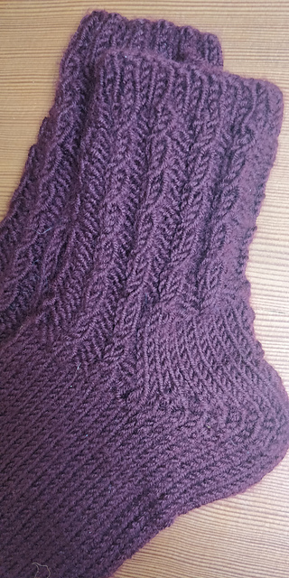 Yvonne's No-Interruption Socks