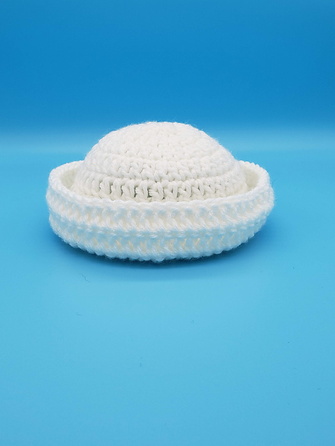 Baby Sailor "Dixie Cup" Hat