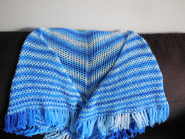 Less is More shawl