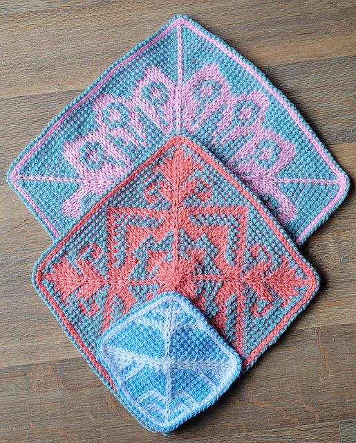 Tunisian Squares Cal Part 8