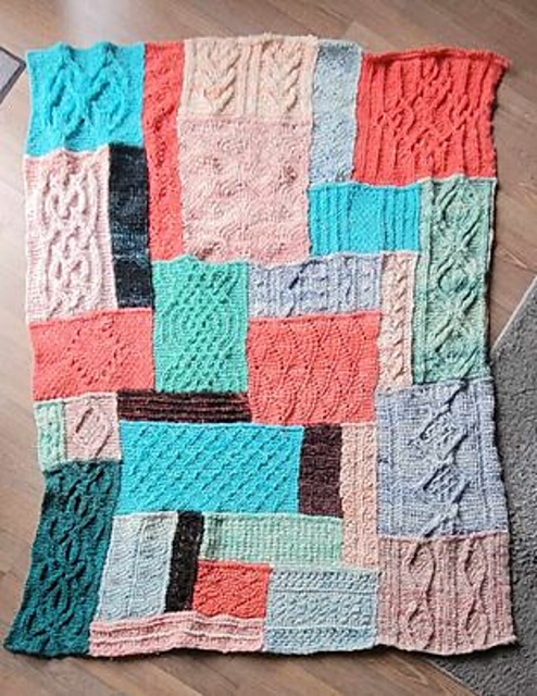 Cables and More Blanket CAL
