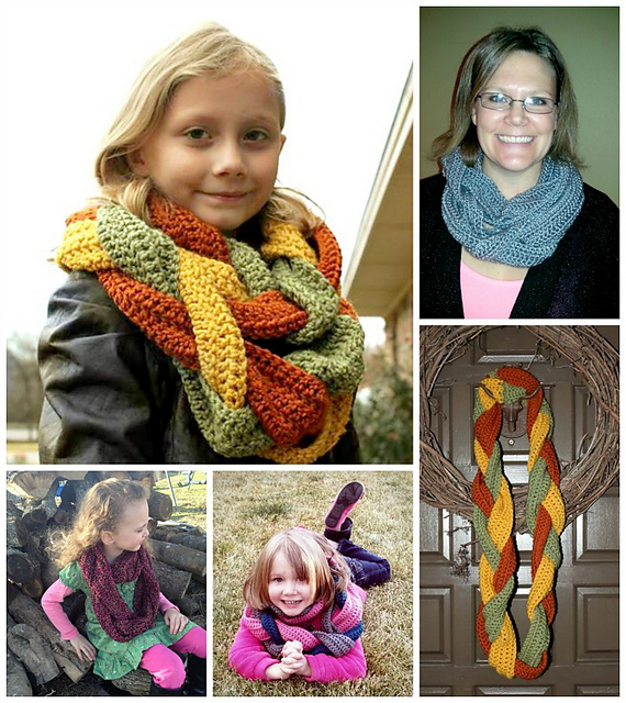 Braided Infinity Scarf/Cowl