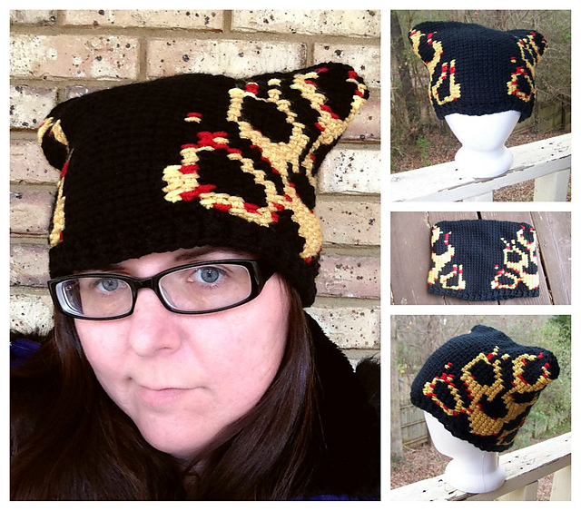 Flamin' Graph Hat-B