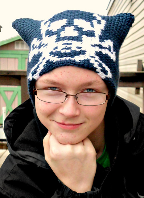 Skully McBones Graph Hat
