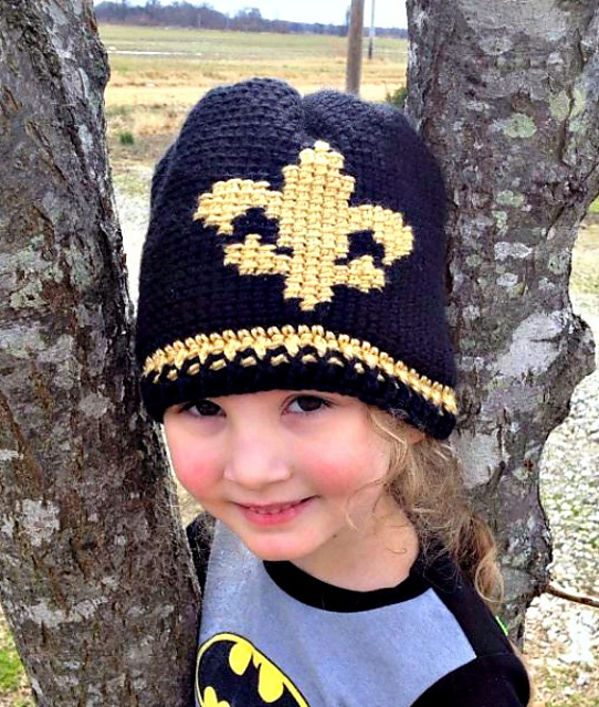 St. Fleur de Lis Graph Hat