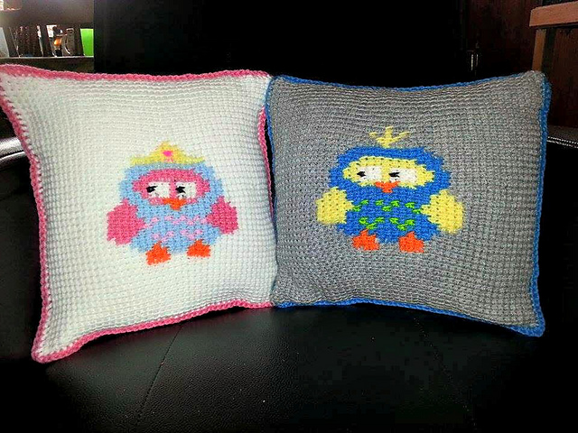 Owl & Princess Owl Graph Hat Patterns (2 graphs)
