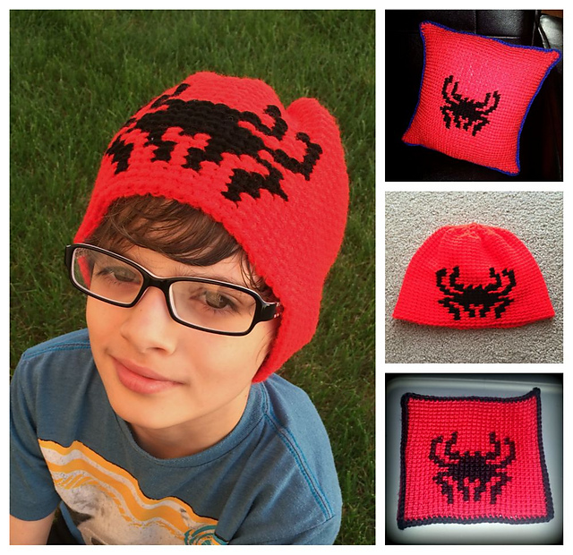 Spideriffic Graph Hat