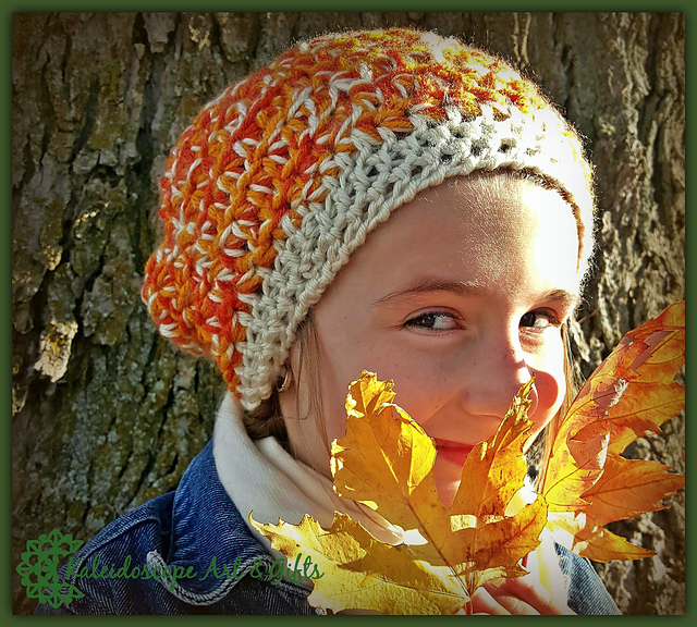 Perfectly Pumpkin Slouch Hat