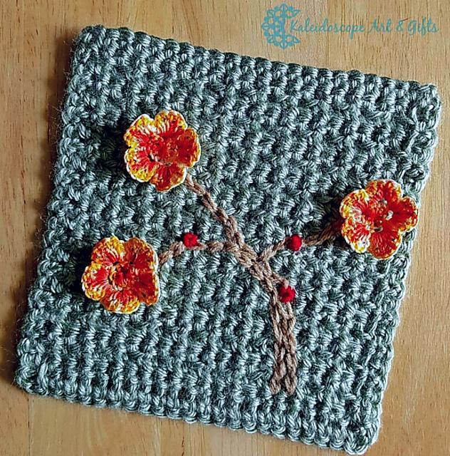 Charming Cherry Blossom 6" Square