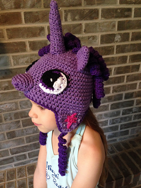 Twilight Sparkle hat from My Little Pony
